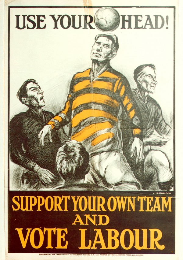 Labour Party Use Your Head 1923 poster by VINTAGE POSTER